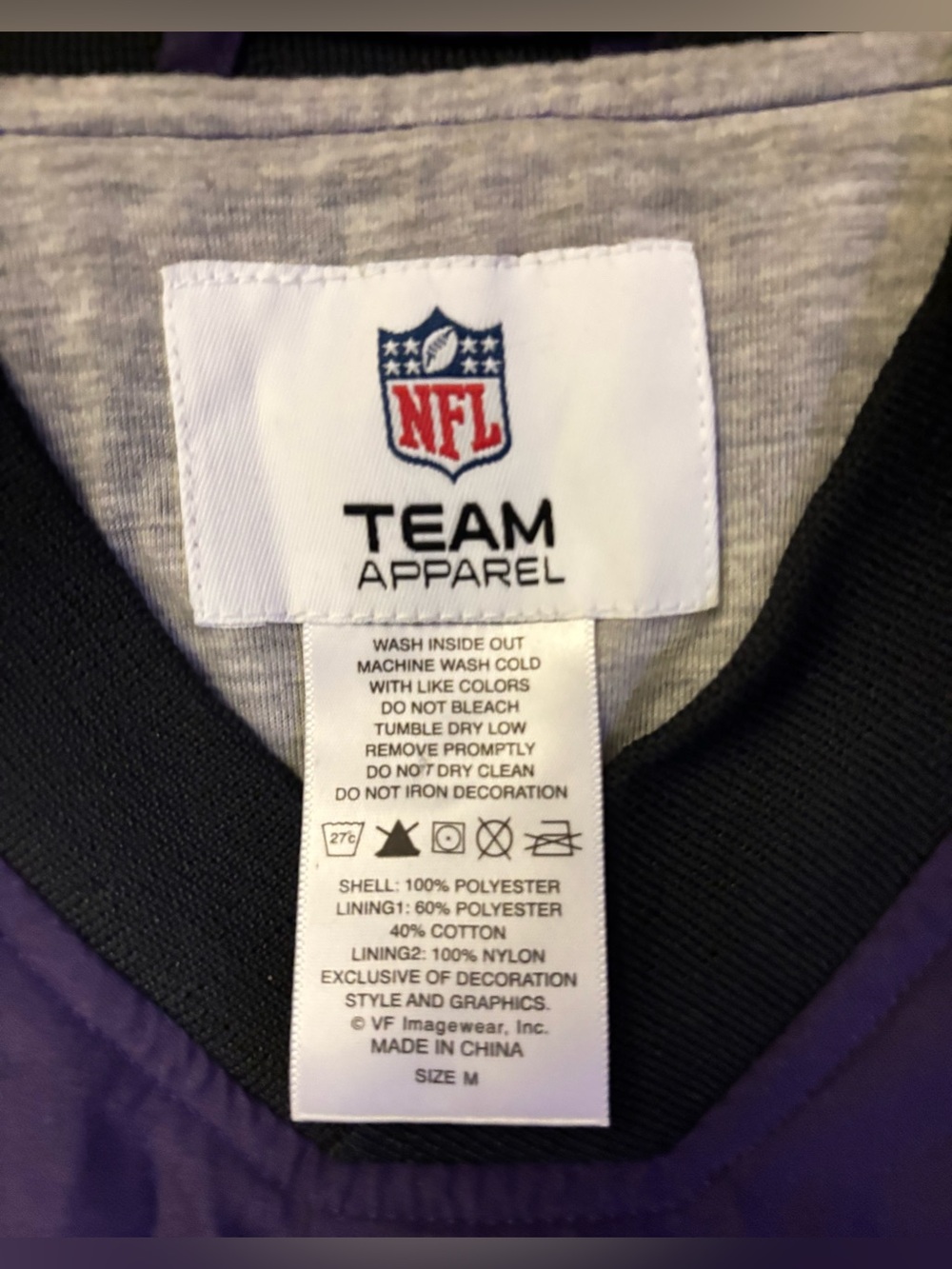 BALTIMORE RAVENS 🐦‍⬛ 4 PIECE SET, sizes M/M - Picture 3 of 15